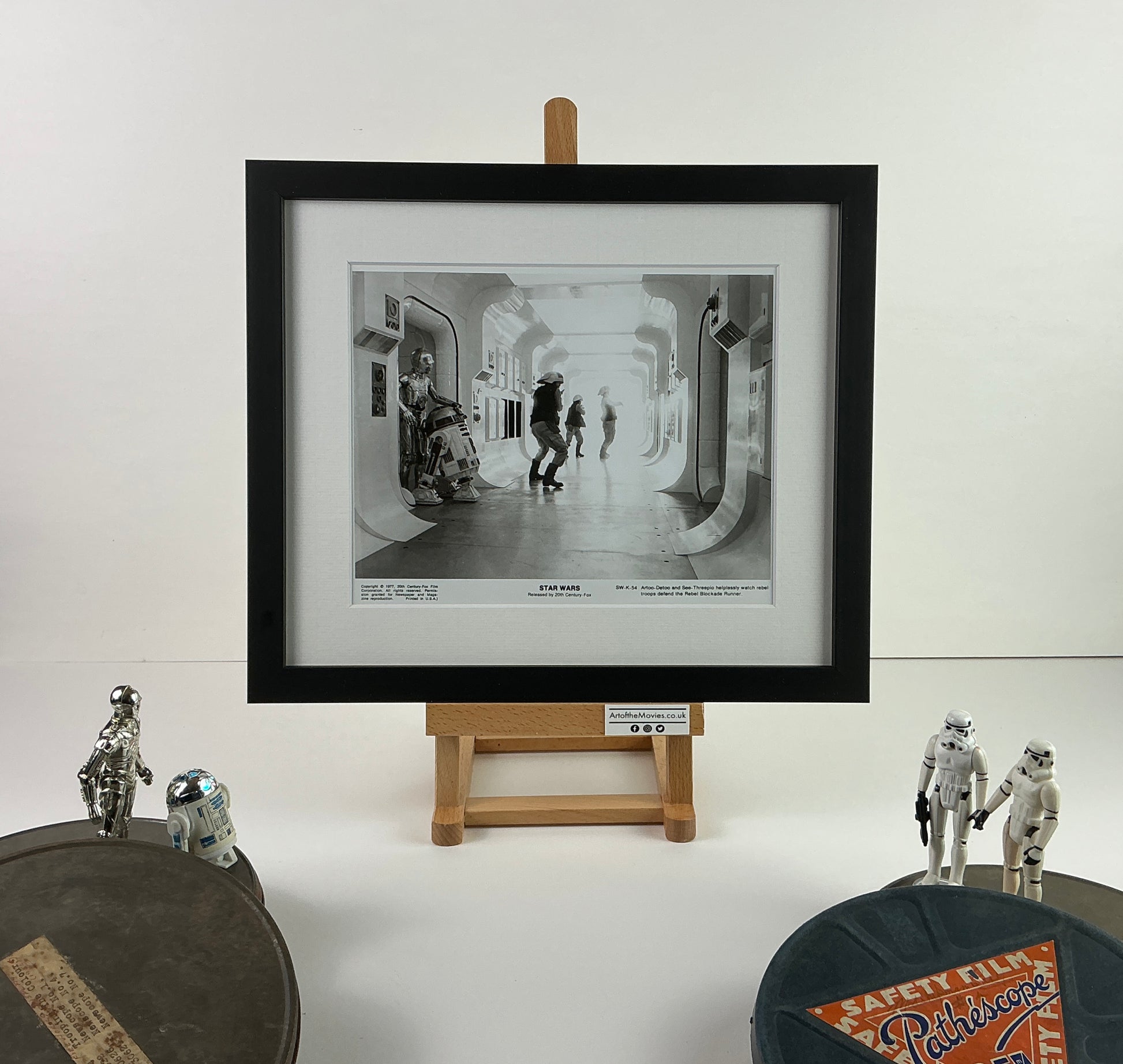 An original 8x10 movie still for the George Lucas film Star Wars