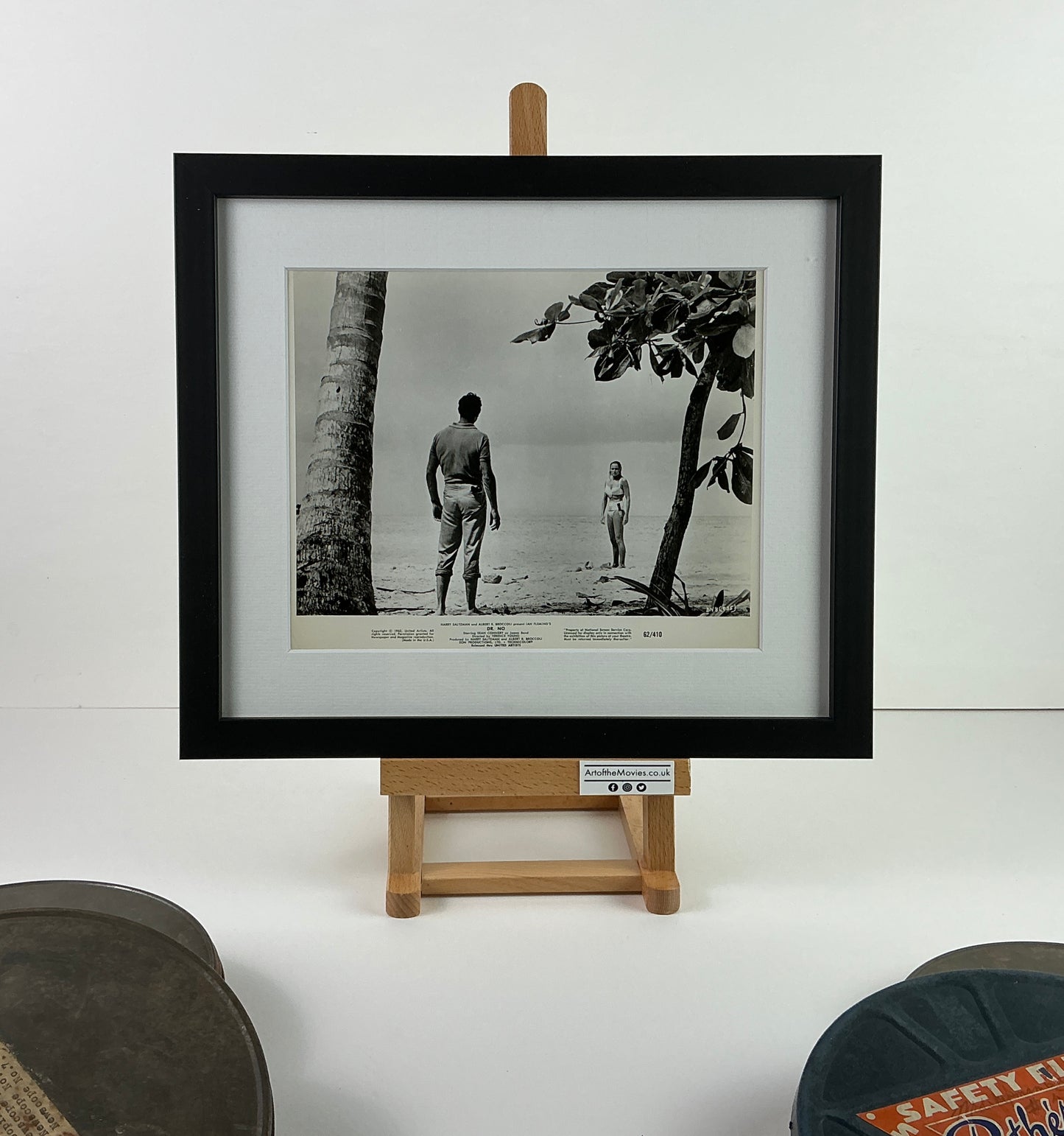 An original 8x10 movie still from the James Bond film Dr No