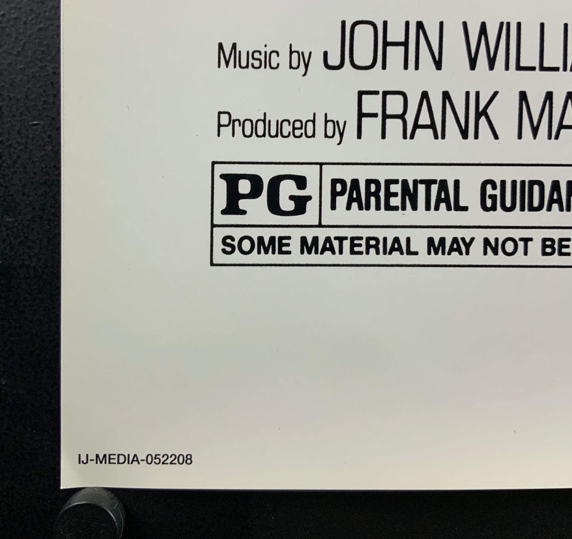 An original promotional poster from 2008 for the movie Raiders of the Lost Ark