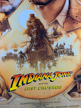 Load image into Gallery viewer, An original promotional poster for the movie Indiana Jones and the Last Crusade