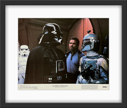 An original lobby card for the Star Wars film The Empire Strikes Back