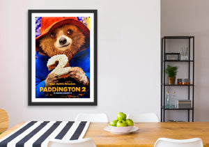 An original movie poster for the film Paddington 2