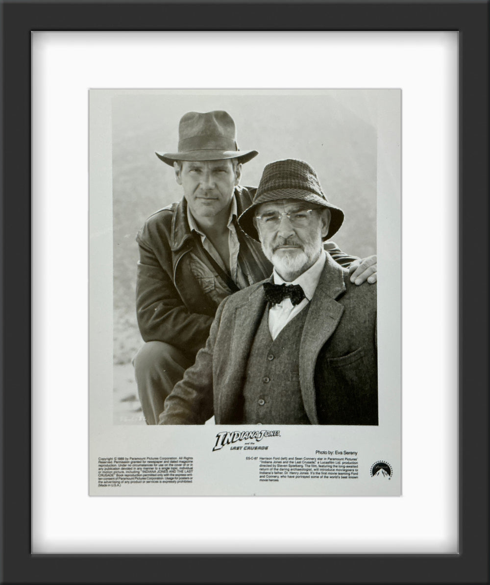 An original 8x10 movie still for the film Indiana Jones and the Last Crusade