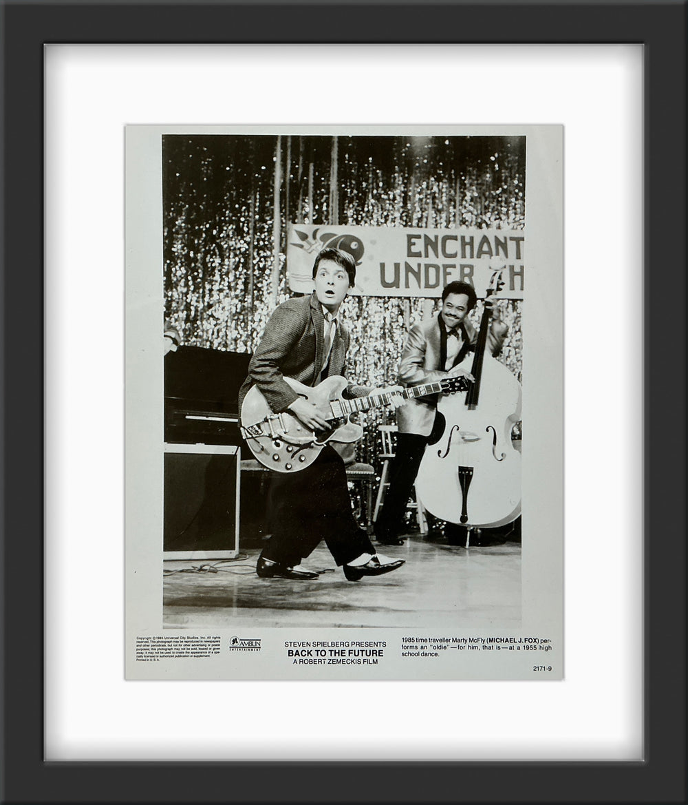 An original 8x10 movie still for the film Back to the Future