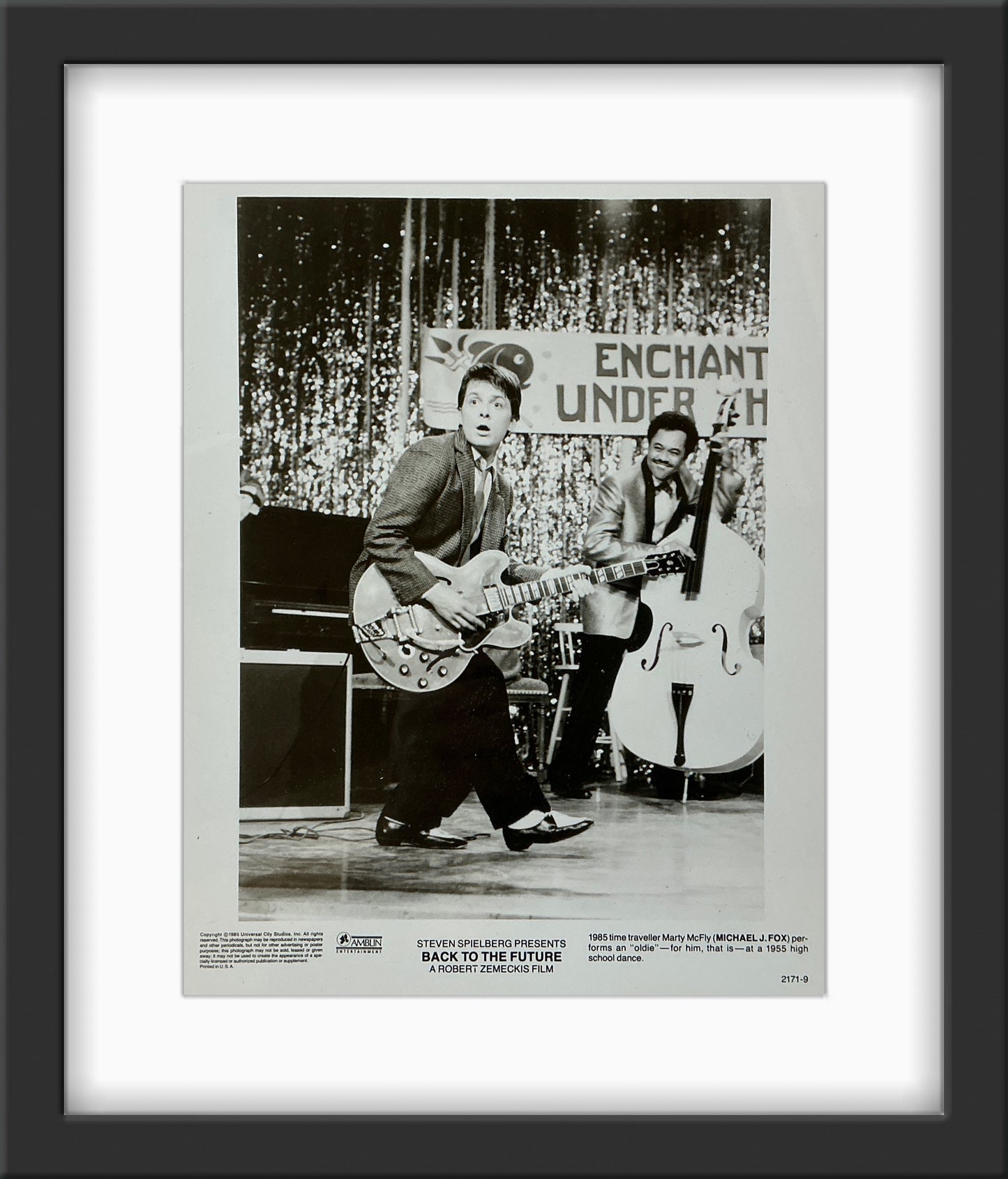 An original 8x10 movie still for the film Back to the Future