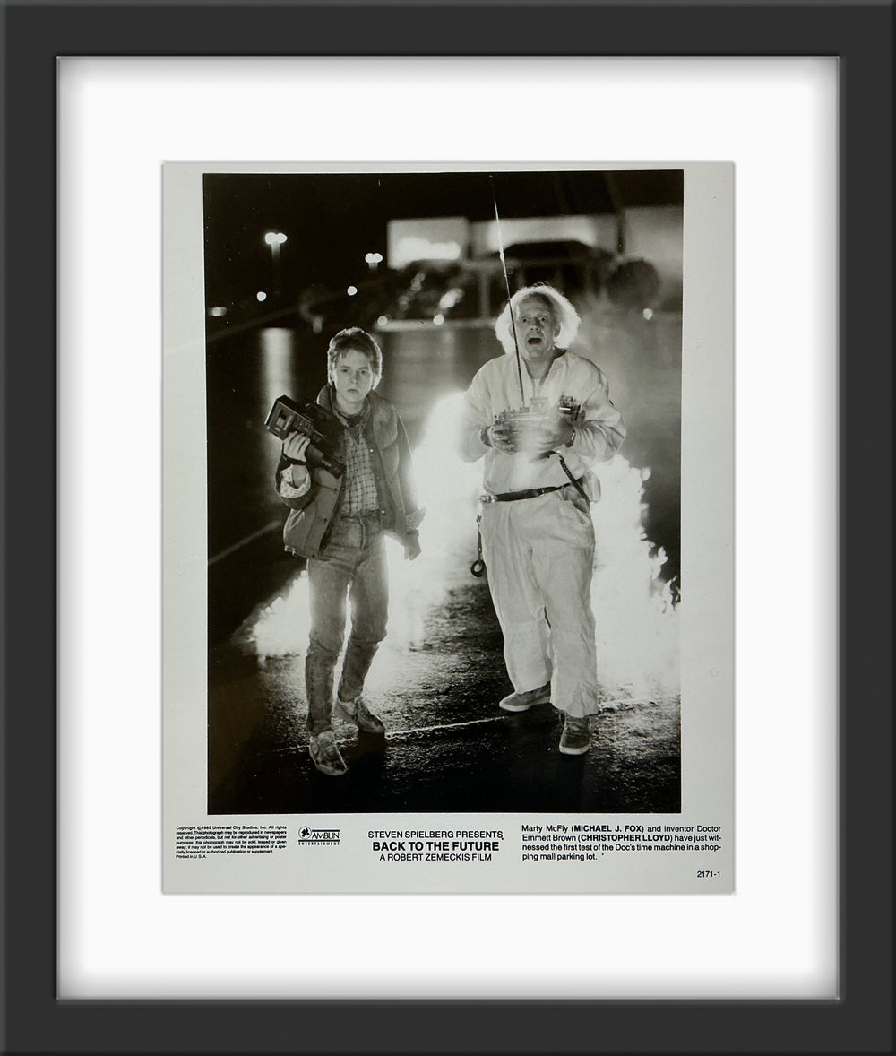 An original movie still for the film Back to the Future