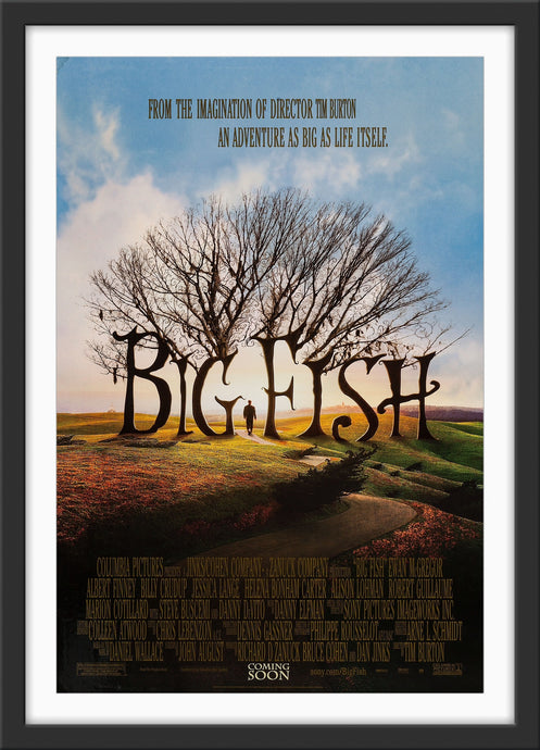 An original movie poster for the Ewan McGregor film Big Fish
