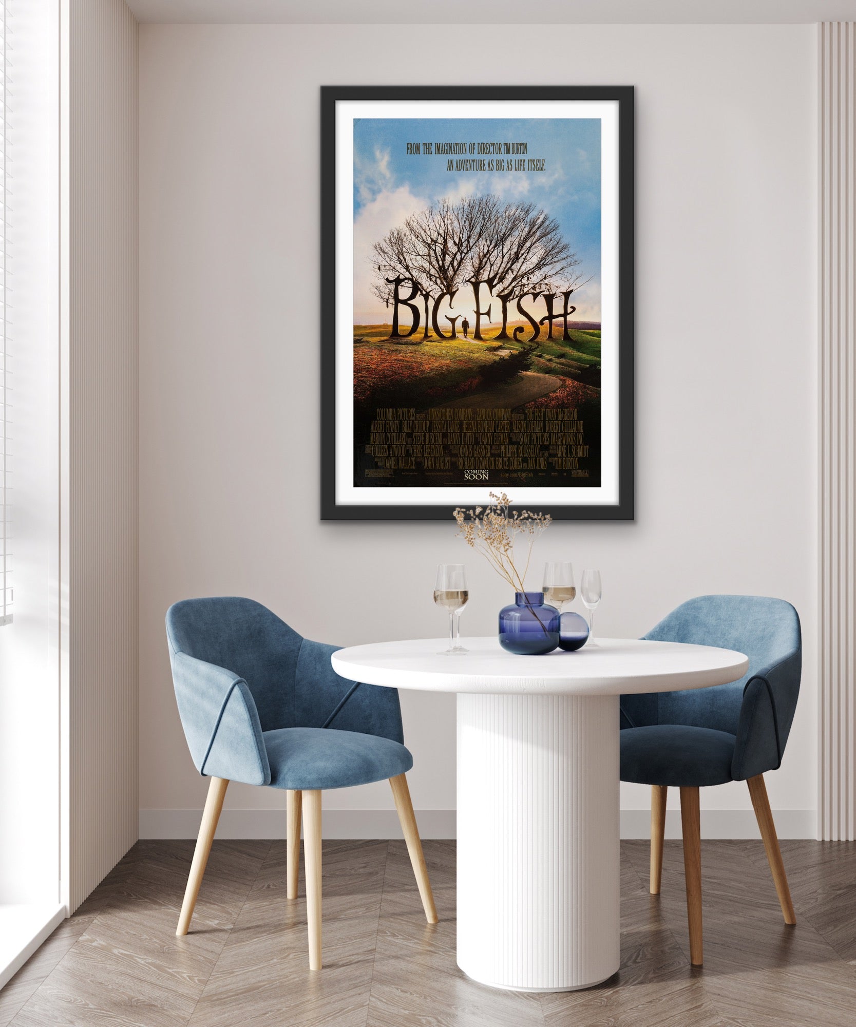 An original movie poster for the Ewan McGregor film Big Fish