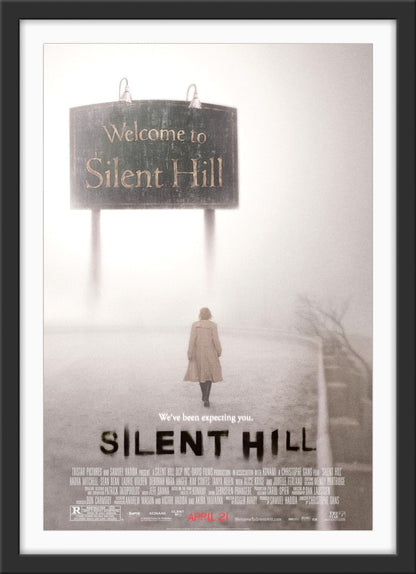 An original movie poster for the 2006 film Silent Hill