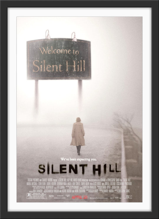 An original movie poster for the 2006 film Silent Hill
