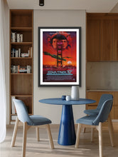 Load image into Gallery viewer, An original movie poster with artwork by Bob Peak for the film Star Trek IV / 4 The Voyage Home