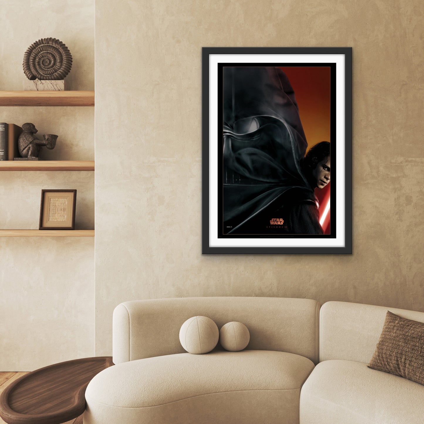 An original movie poster for the film Star Wars: Episode III - Revenge of the Sith