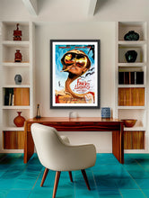 Load image into Gallery viewer, An original movie poster for the Terry Gilliam film Fear and Loathing in Las Vegas