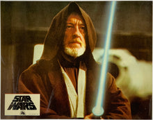 Load image into Gallery viewer, An original French lobby card for the George Lucas film Star Wars (1977) / A New Hope