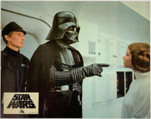 Load image into Gallery viewer, An original French lobby card for the Geroge Lucas film Star Wars (1977) / A New Hope