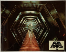 Load image into Gallery viewer, An original french lobby card for the George Lucas film Star Wars (1977) / A New Hope