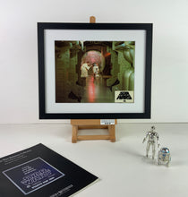 Load image into Gallery viewer, An original french lobby card for the George Lucas film Star Wars (1977) / A New Hope