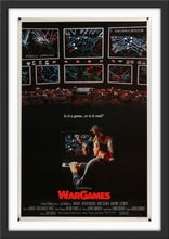 Load image into Gallery viewer, An original movie poster for the film War Games / WarGames