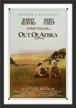 Load image into Gallery viewer, An original movie poster for the Sydney Pollack film Out of Africa