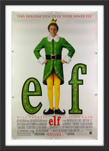 Load image into Gallery viewer, An original movie poster for the Will Ferrell Christmas film Elf
