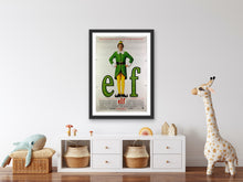 Load image into Gallery viewer, An original movie poster for the Will Ferrell Christmas film Elf