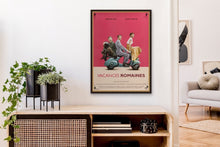 Load image into Gallery viewer, An original French petite movie poster for the Audrey Hepburn film Roman Holiday