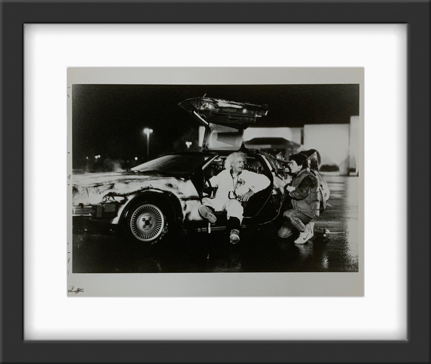 An original 8x10 movie still for the film Back To The Future