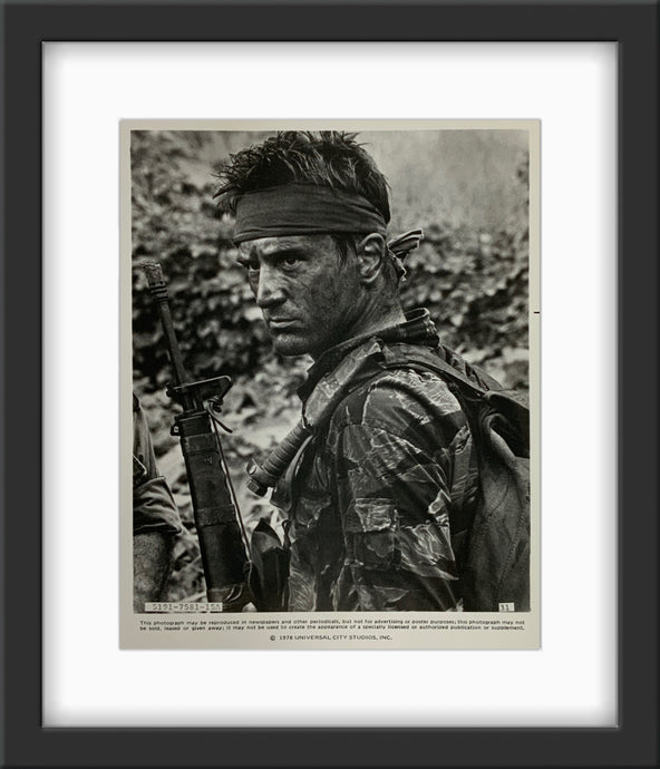 An original 8x10 movie still for the Robert DeNiro film The Deer Hunter