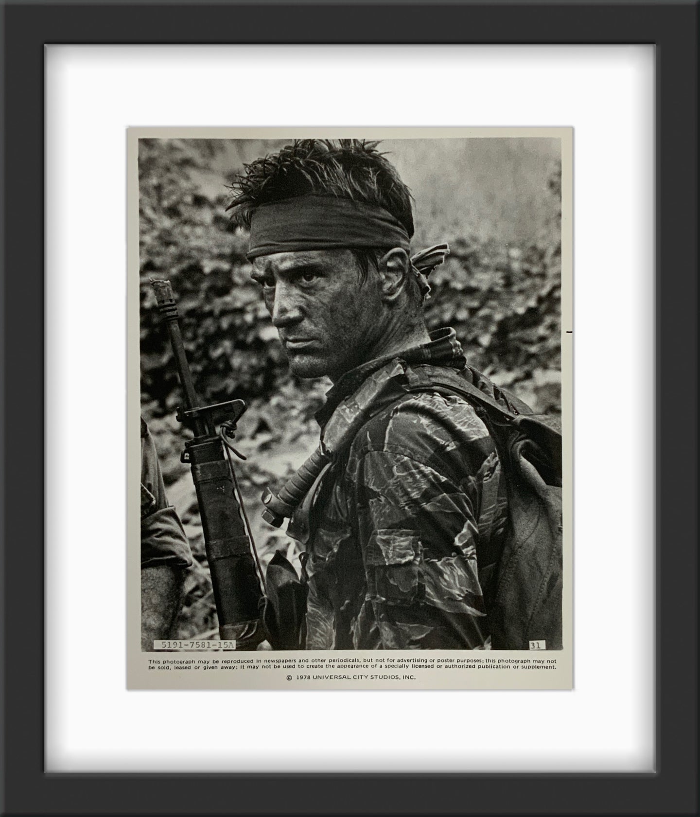 An original 8x10 movie still for the Robert DeNiro film The Deer Hunter
