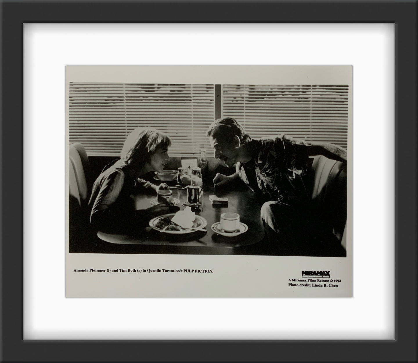 An original 8x10 movie still for the Quentin Tarantino film Pulp Fiction