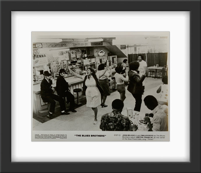 An original movie still from the film The Blues Brothers