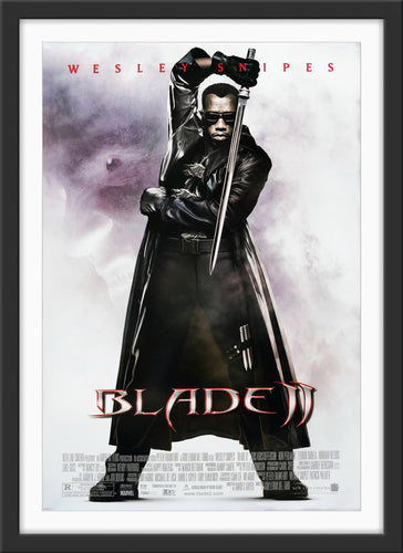 An original movie poster for the Wesley Snipes film Blade 2 / II
