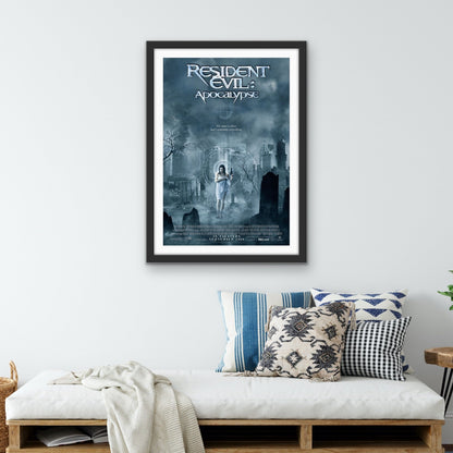 An original movie poster for the film Resident Evil : Apocalypse