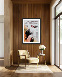 An original movie poster for the Bjork film Dancer In The Dark