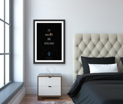 An original teaser movie poster for the Luc Besson film The Fifth Element