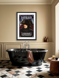 An original movie poster for the 1981 release of the 1927 classic Napoleon