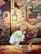 Load image into Gallery viewer, An original Chinese movie poster for the Studio Ghibli film Spirited Away