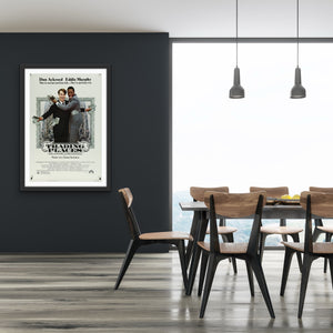 An original movie poster for the film Trading Places