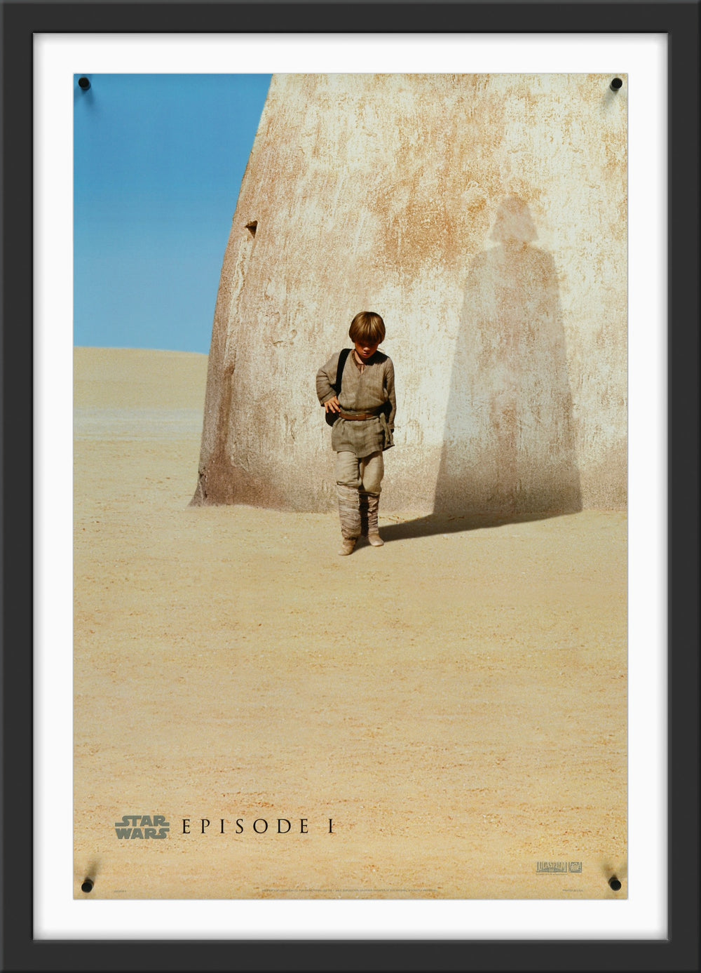 An original fan club one sheet for the Star Wars film The Phantom Menace