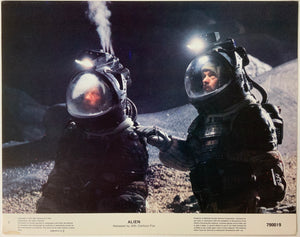 An original 11x14 lobby card for the Ridley Scott film Alien