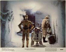 Load image into Gallery viewer, An original 11x14 lobby card for the Star Wars film The Empire Strikes Back