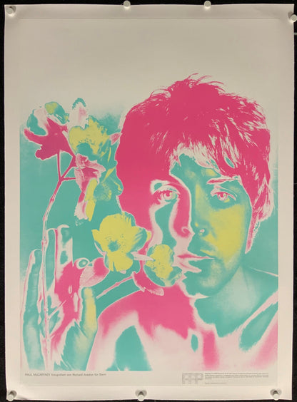 An original set of Beatles psychedelic posters by Richard Avedon