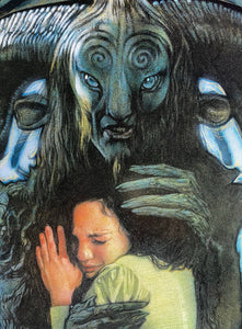 An original movie poster with art by Drew Struzan for Guillermo del Toro's Pan's Labyrinth