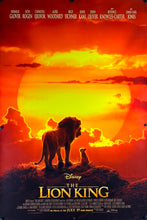 Load image into Gallery viewer, An original movie poster for the Disney 2019 remake of The Lion King
