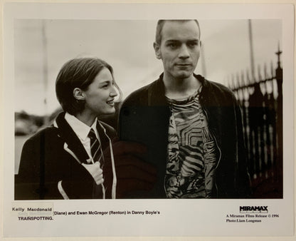 An original 8x10 movie still for the film Trainspotting