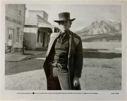 An original and framed 8x10 movie still for the Clint Eastwood film Pale Rider