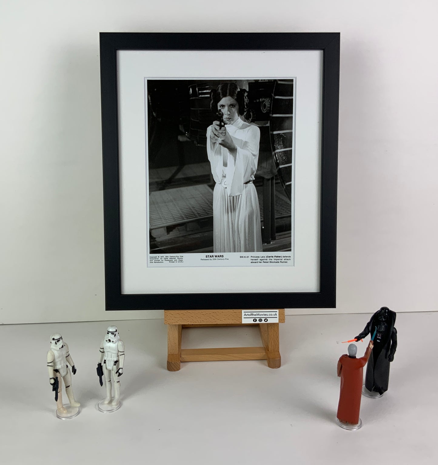 An original 8x10 movie still from the George Lucas film Star Wars (1977)