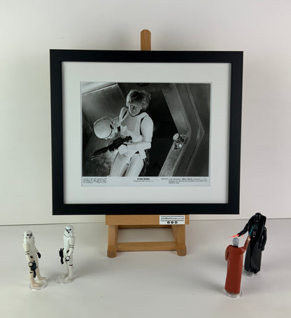 An original 8x10 movie still for the George Lucas film Star Wars (1977)