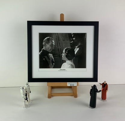 An original 8x10 movie still for the George Lucas film Star Wars (1977)