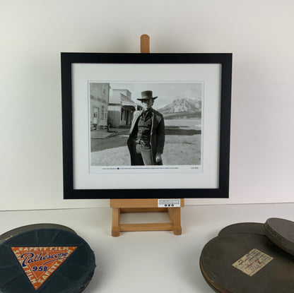 An original and framed 8x10 movie still for the Clint Eastwood film Pale Rider